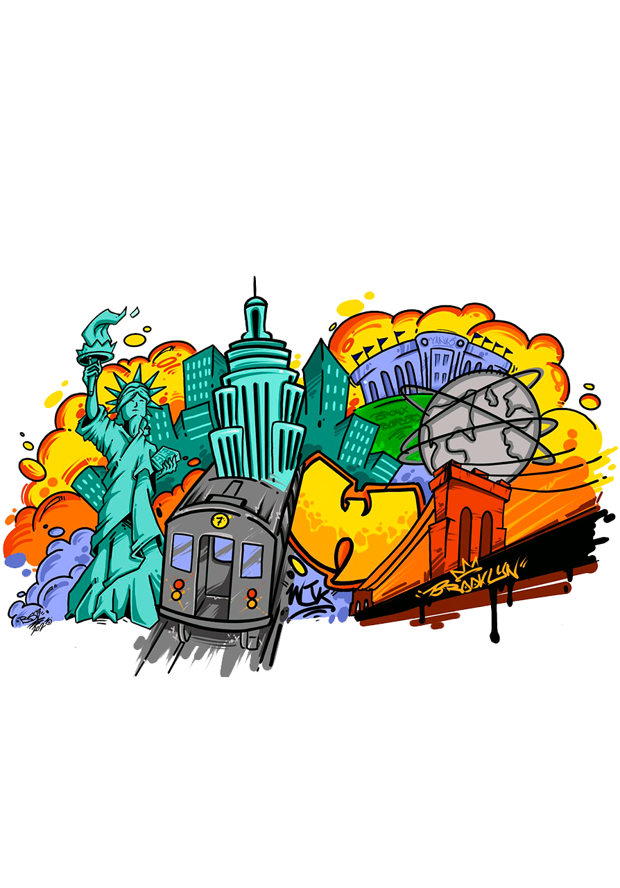 Mecatoway All NYC Boroughs Graffiti