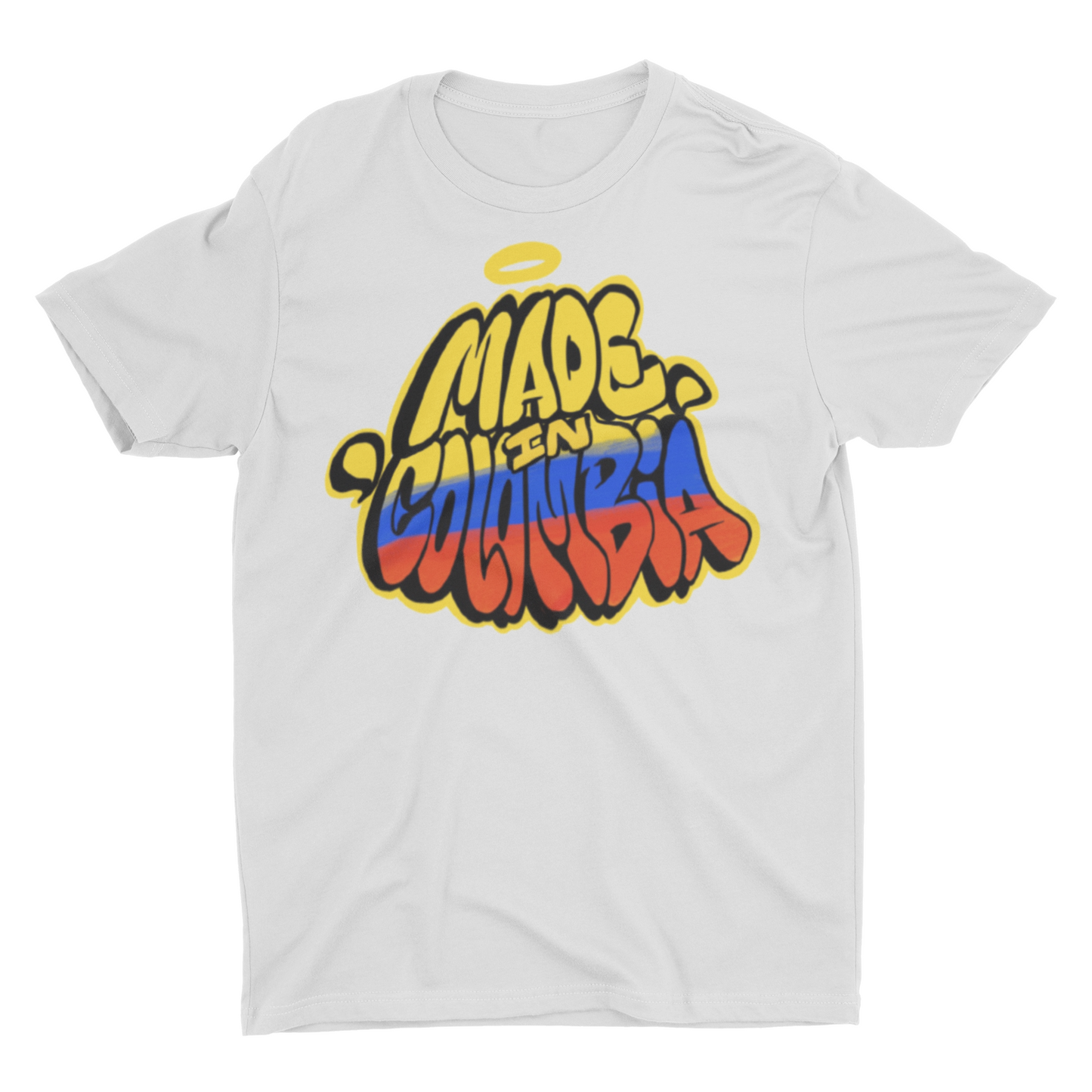 Colombian Pride Graffiti Style T-Shirt