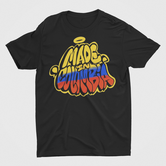 Colombian Pride Graffiti Style T-Shirt